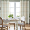 Laura Ashley Burford Check Made to Measure Curtain Ochre