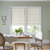 Laura Ashley Burford Check Made to Measure Roman Blind Ochre