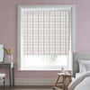 Laura Ashley Burford Check Made to Measure Roman Blind Rose