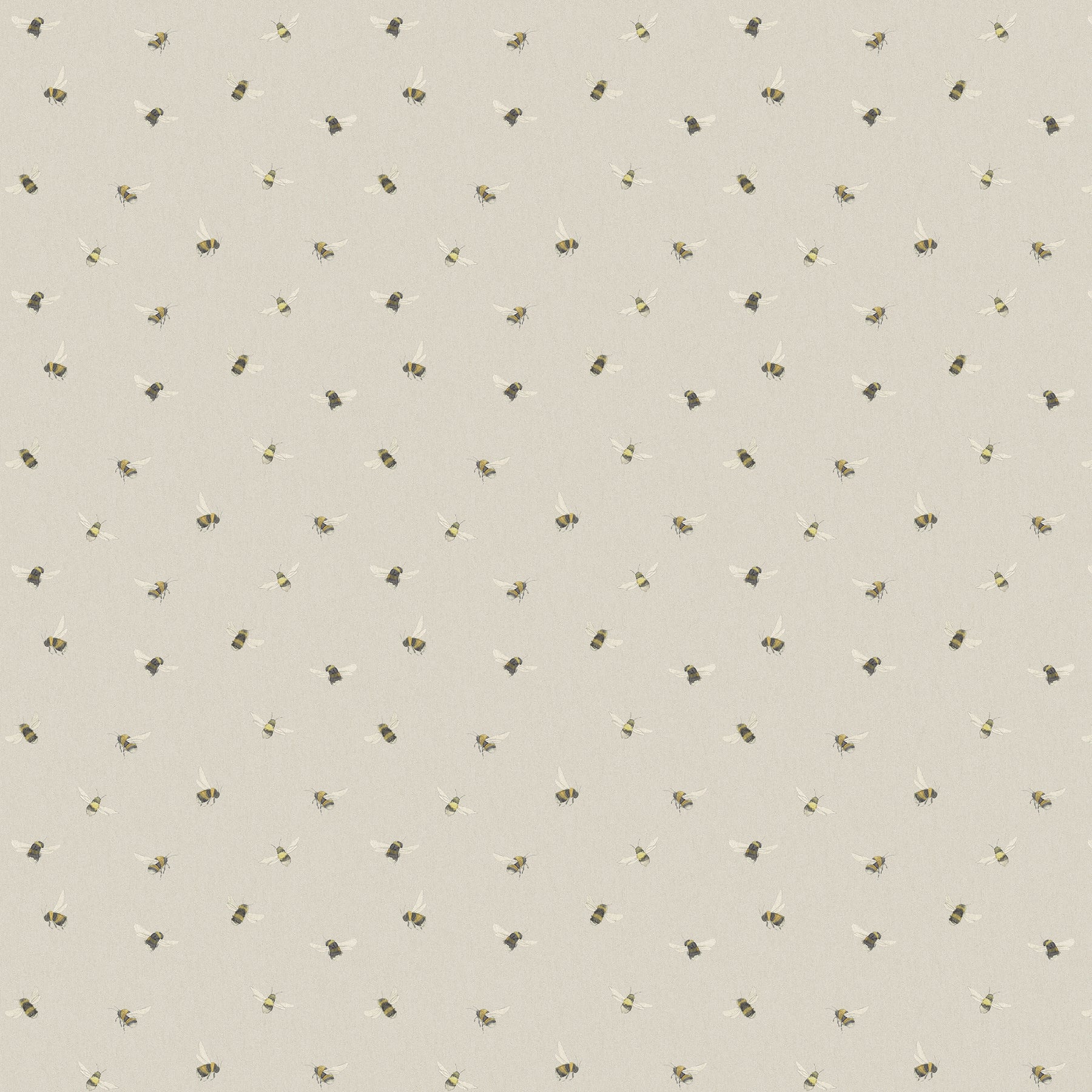 Voyage Maison Busy Bees Printed Fabric Linen