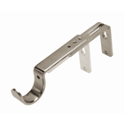 28mm Nikola Curtain Pole Satin Silver