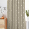 ANTE DECOR Ballerinas Printed Cotton Made To Measure Curtains Toasted Marshmallow