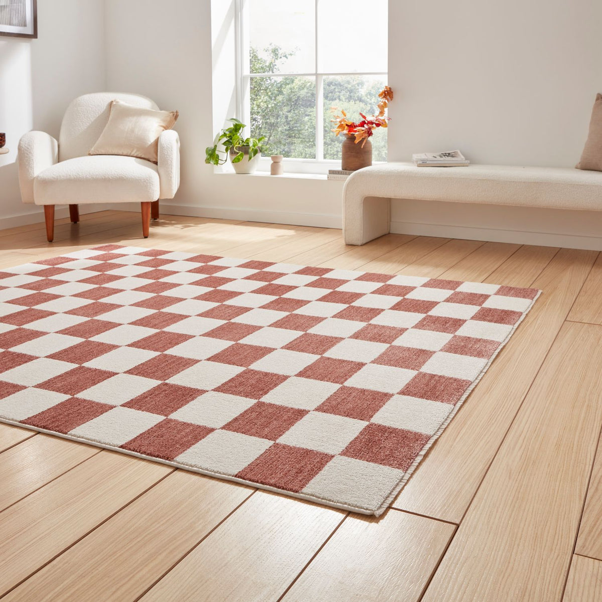 Baltimore 66618 Smooth Pile Rug Plum