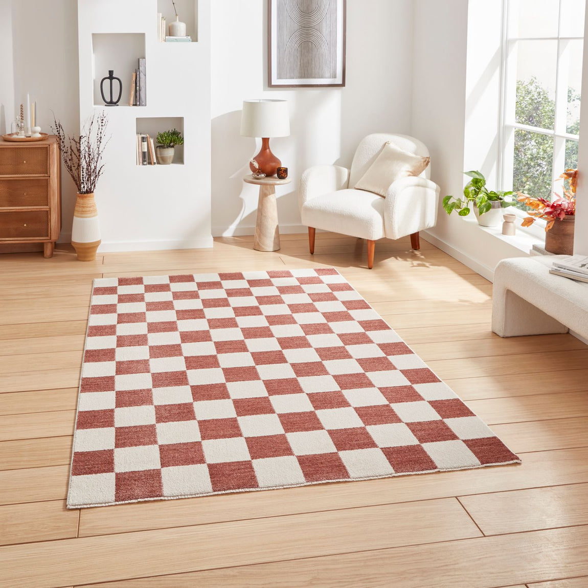 Baltimore 66618 Smooth Pile Rug Plum