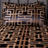 Soiree Bardon Duvet Cover Bedding Set Black