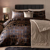 Soiree Bardon Duvet Cover Bedding Set Black