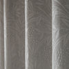 Laura Ashley Barley Embossed Ready Made Eyelet Curtains Steel Grey