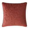 Laura Ashley Barley Embossed 50cm x 50cm Filled Cushion Terracotta