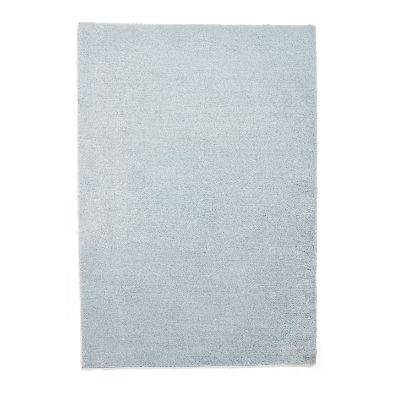 Bay Washable Rug Light Blue