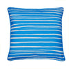 Fusion Beach Huts 43cm x 43cm Outdoor Filled Cushion Blue