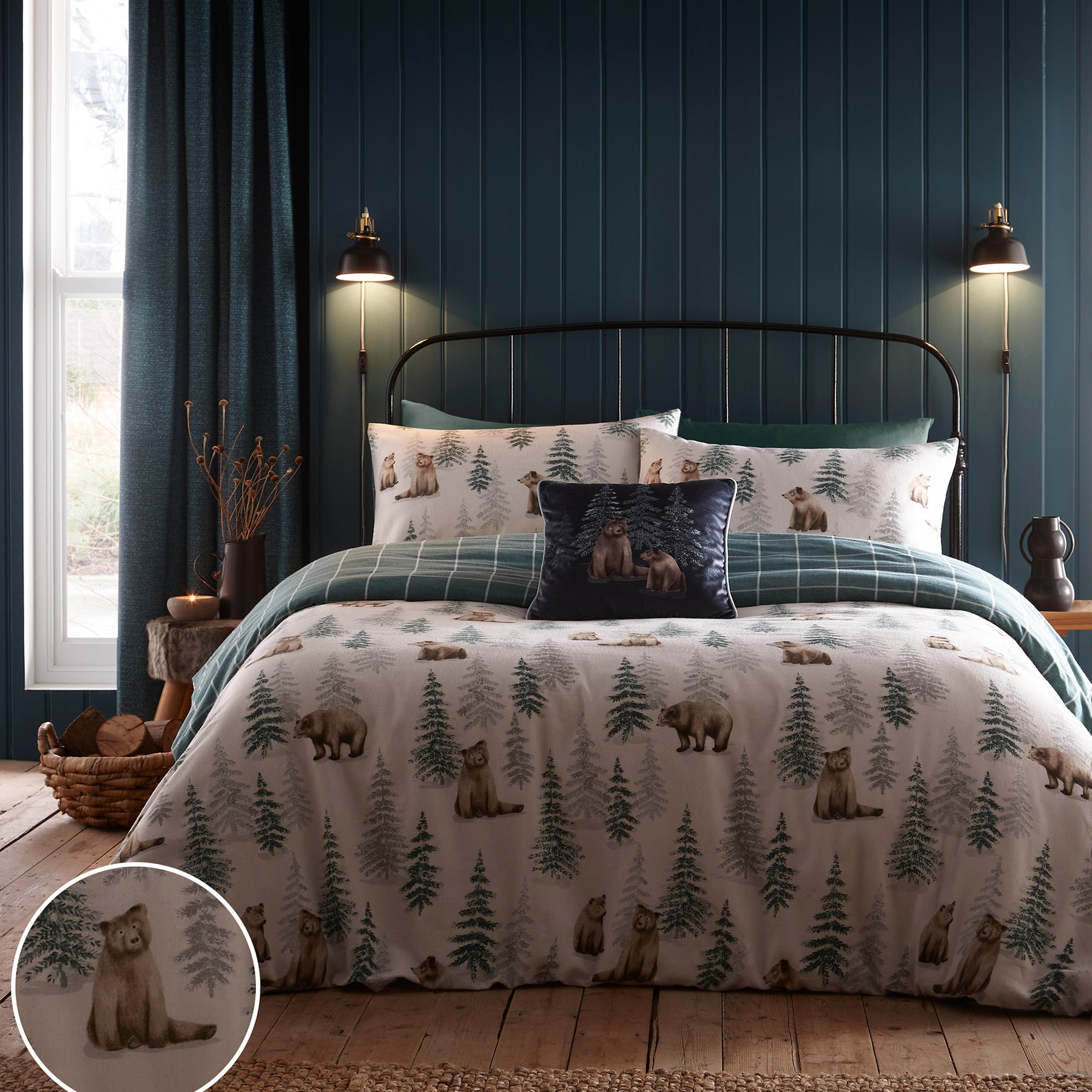 Dreams & Drapes - Spring Glade - Easy Care Dekbedovertrek Set - Tweepersoonsbed in Multicolor Dreams & Drapes - Spring Glade - Easy Care Dekbedovertrek Set - Tweepersoonsbed in Multicolor