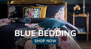 Blue bedding