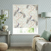 Laura Ashley Belvedere Thermal Blackout Ready Made Roller Blind Duckegg