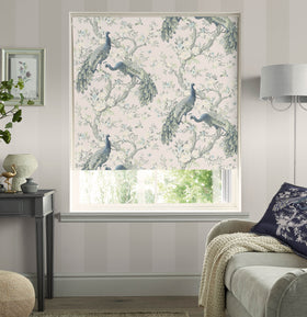 Laura Ashley Belvedere Thermal Blackout Ready Made Roller Blind Midnight