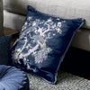 Laura Ashley Belvedere 50cm x 50cm Filled Cushion Midnight