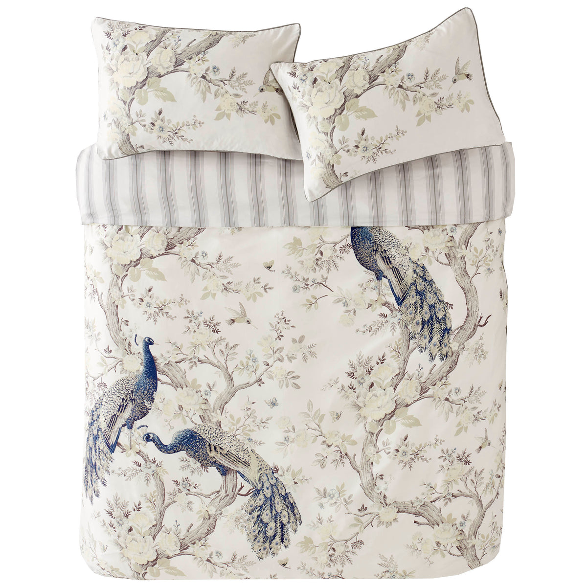 Laura Ashley Belvedere Duvet Cover Bedding Set Midnight