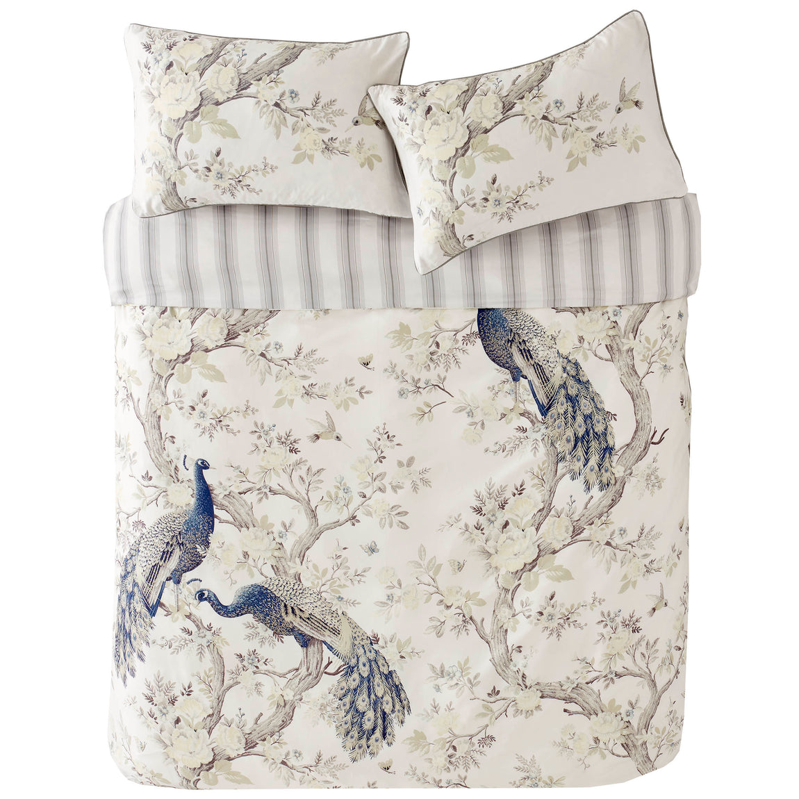 Laura Ashley Belvedere Duvet Cover Bedding Set Midnight