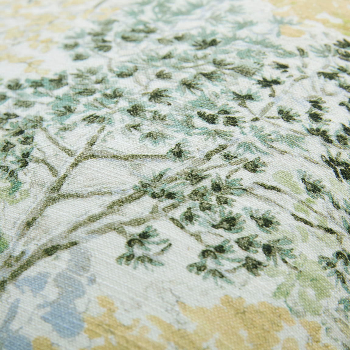 Laura Ashley Bernwood 45cm x 45cm Filled Cushion Ochre Yellow