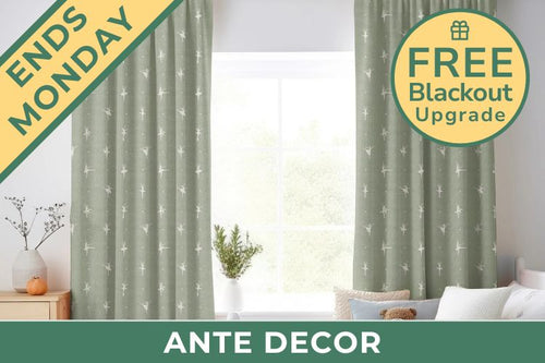 ANTE DECOR  Bespoke Fabric FREE Upgrade