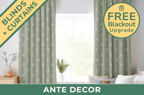 ANTE DECOR  Bespoke Fabric FREE Upgrade