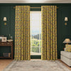 HOUSE Llewelyn-Bowen Birdity Absurdity Printed Made To Measure Curtains Yellow