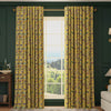 HOUSE Llewelyn-Bowen Birdity Absurdity Printed Made To Measure Curtains Yellow