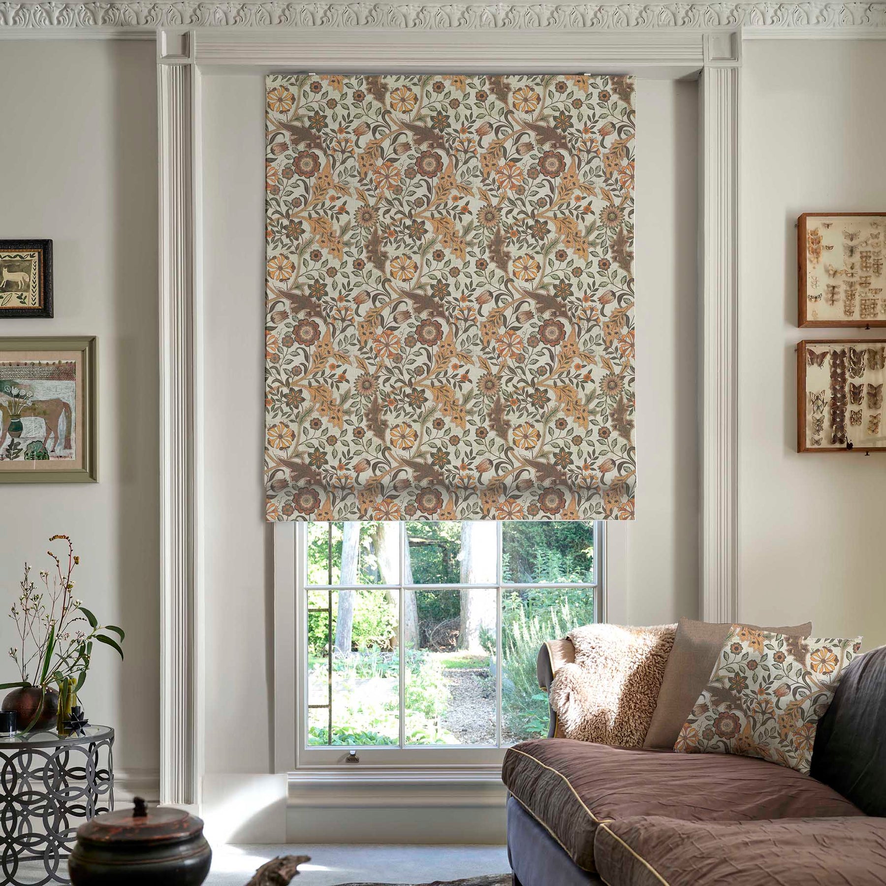 Linda Barker Home Agra Made To Measure Curtains Mushroom