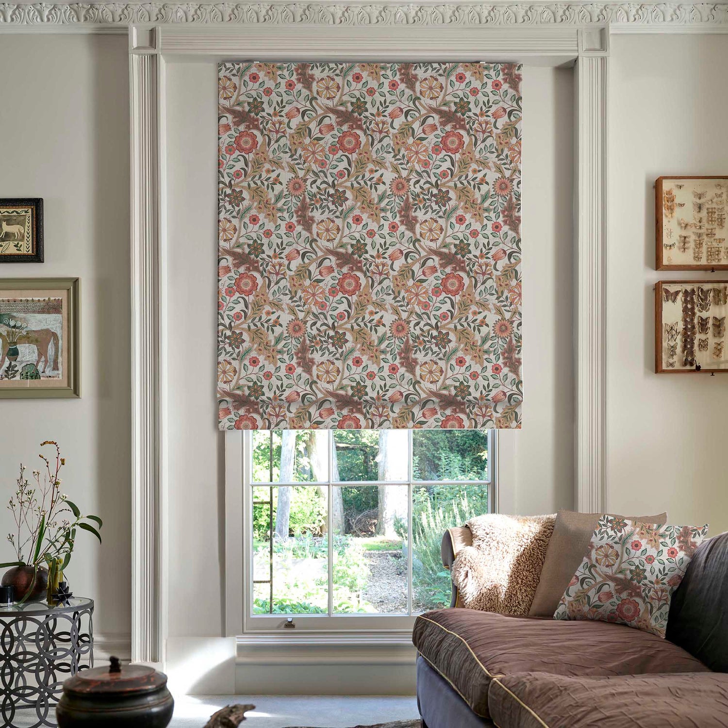 Linda Barker Home Agra Made To Measure Roman Blind Spice