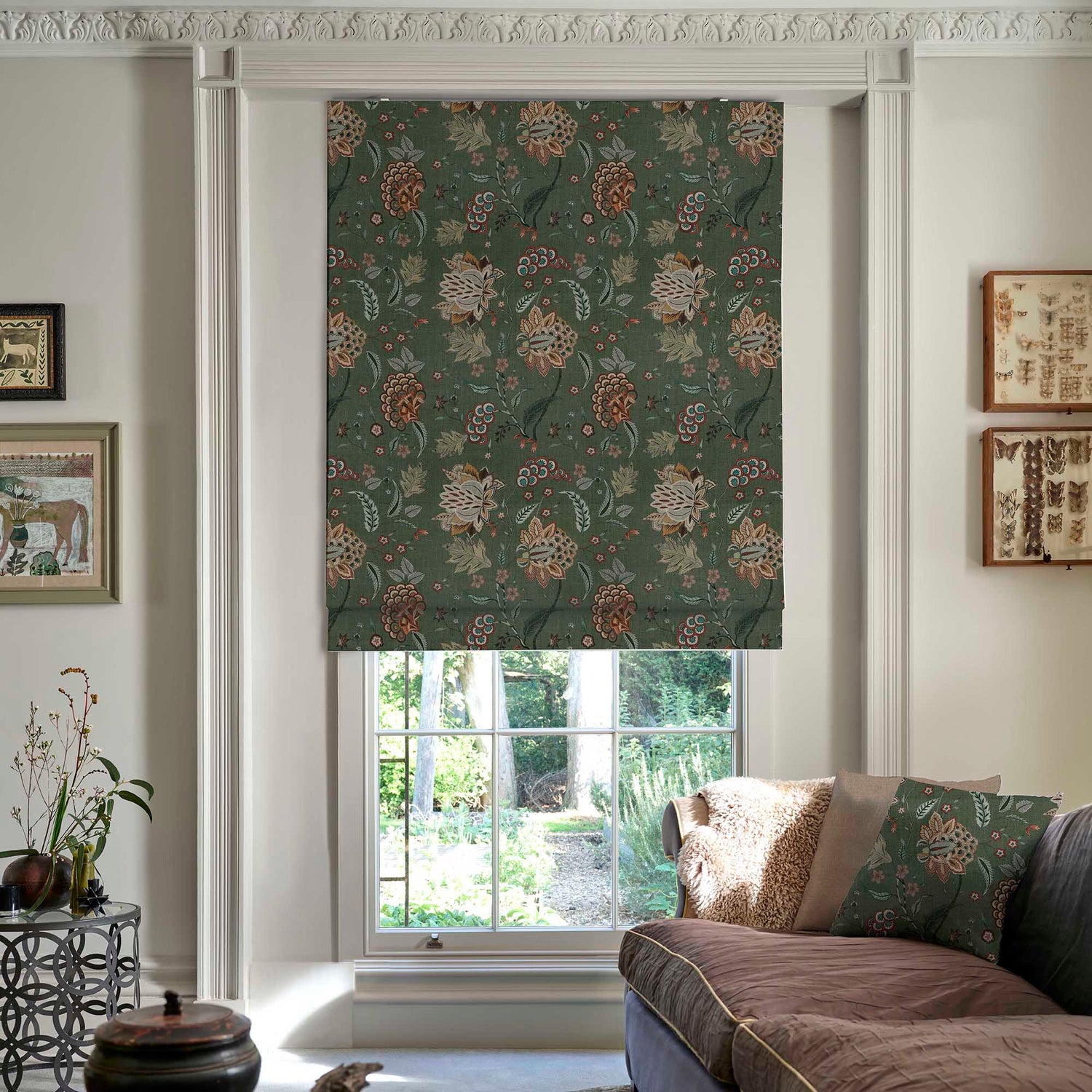 Linda Barker Home Chennai Blackout Made To Measure Curtains Emerald