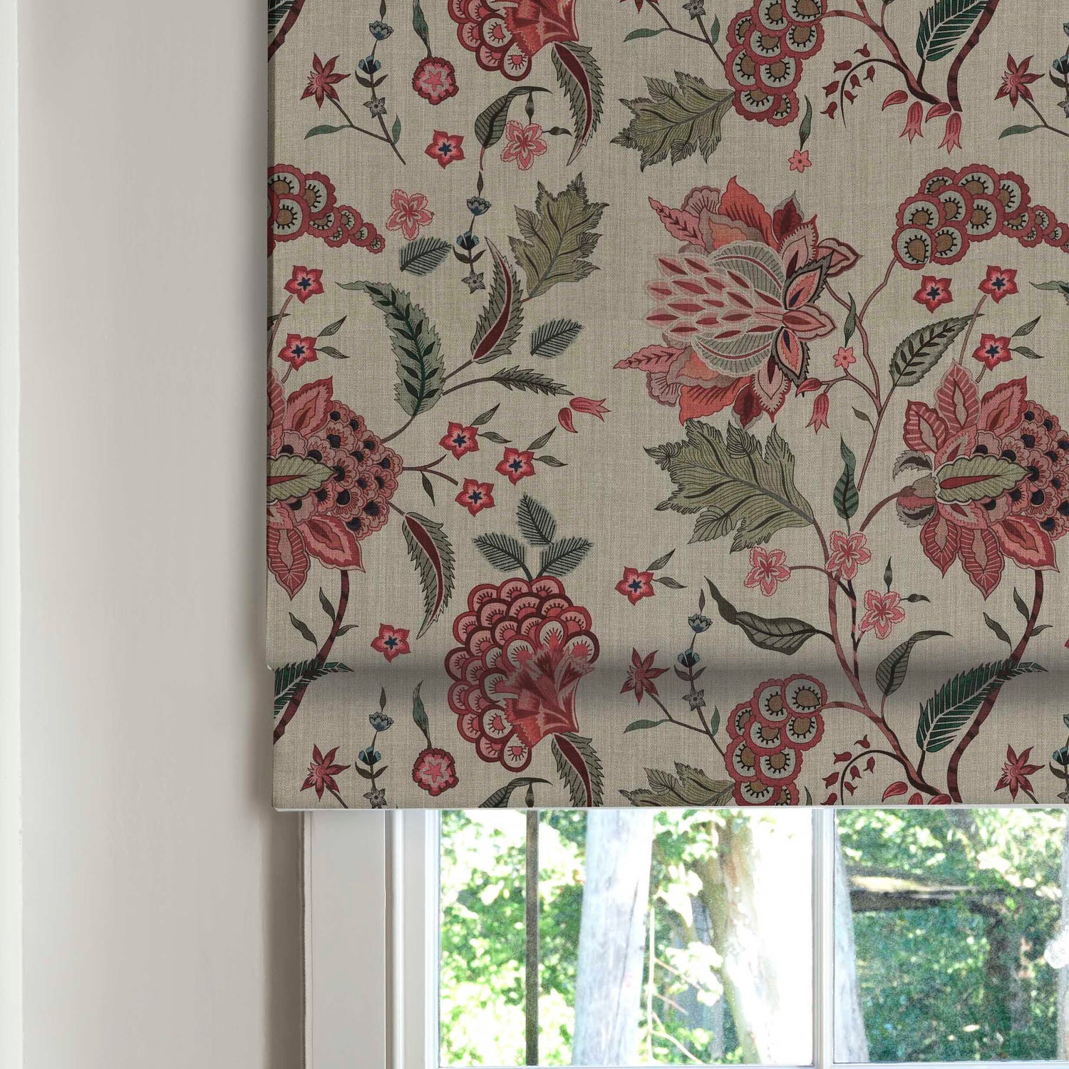 Linda Barker Home Chennai Blackout Made To Measure Roman Blind Paprika