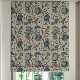 Linda Barker Home Chennai Blackout Made To Measure Roman Blind Saphire