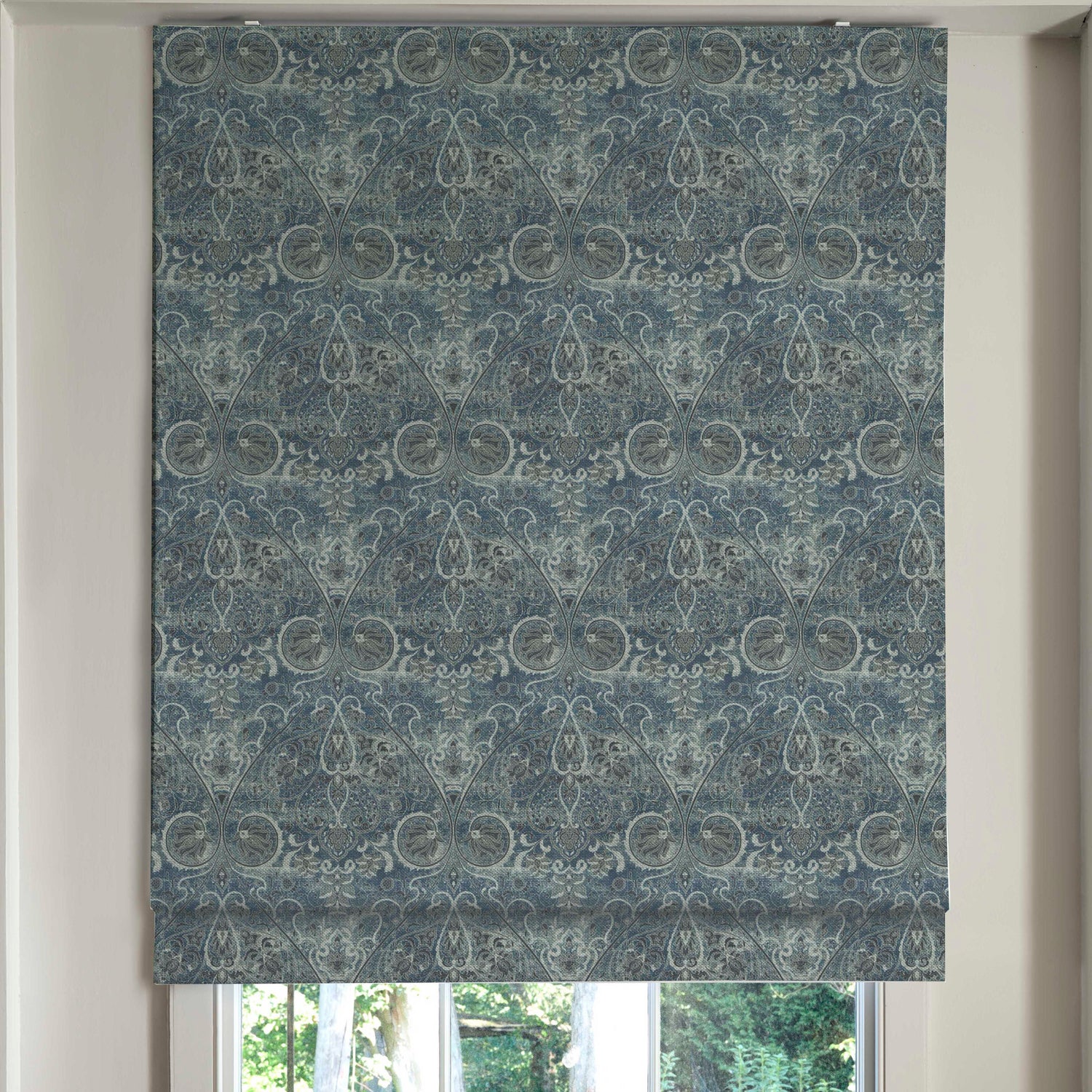 Linda Barker Home Jaipur Made To Measure Roman Blind Saphire