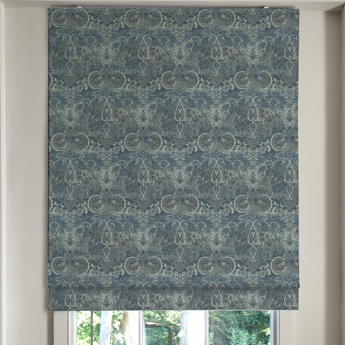 Linda Barker Home Jaipur Made To Measure Roman Blind Saphire