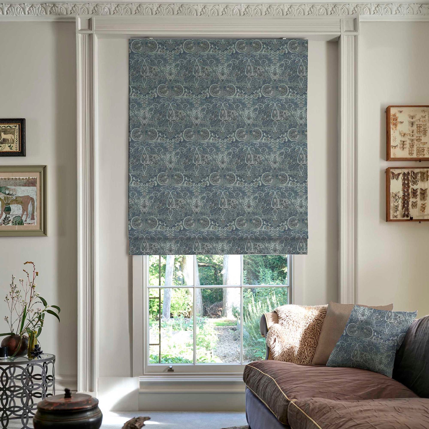 Linda Barker Home Jaipur Made To Measure Curtains Saphire