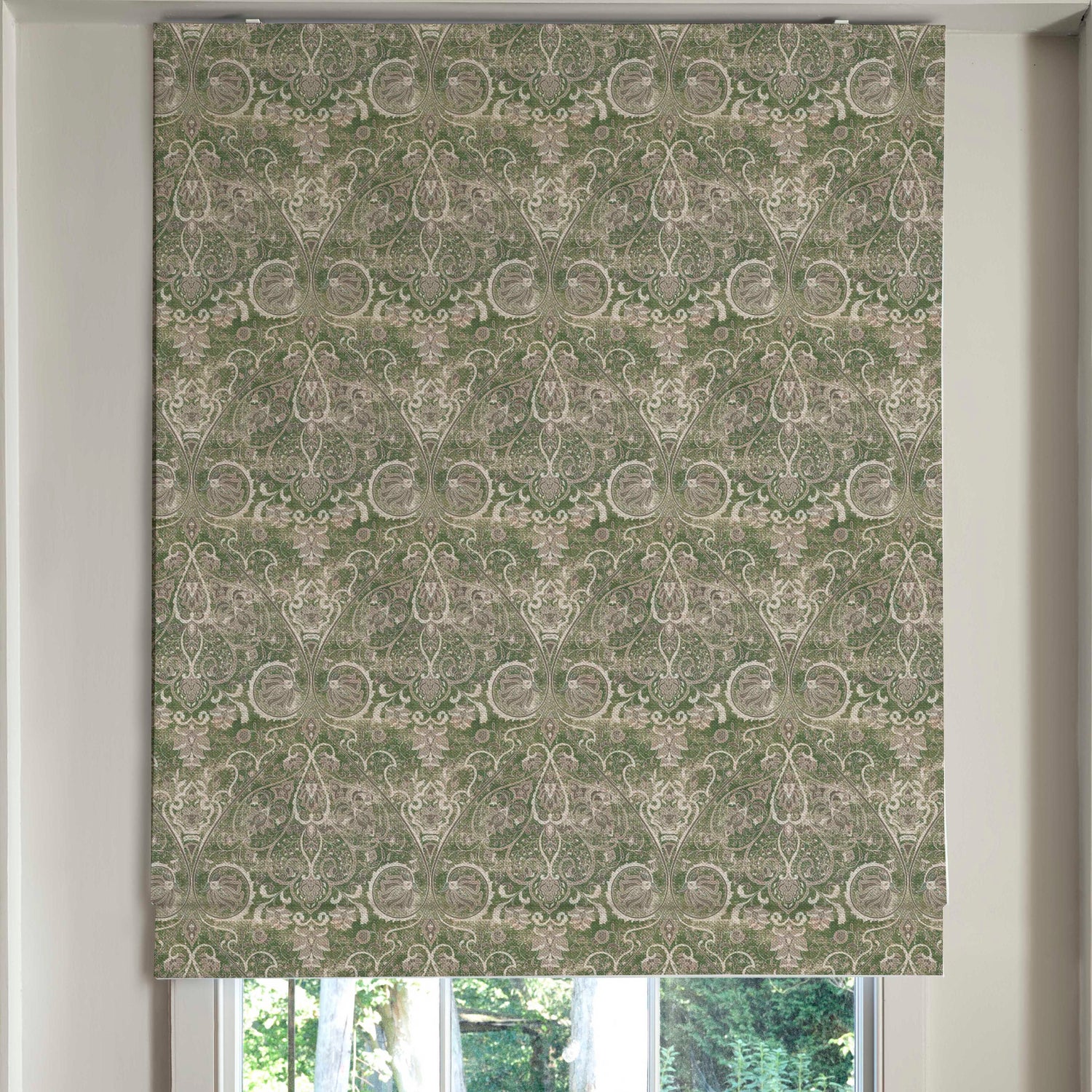 Linda Barker Home Jaipur Made To Measure Roman Blind Emerald