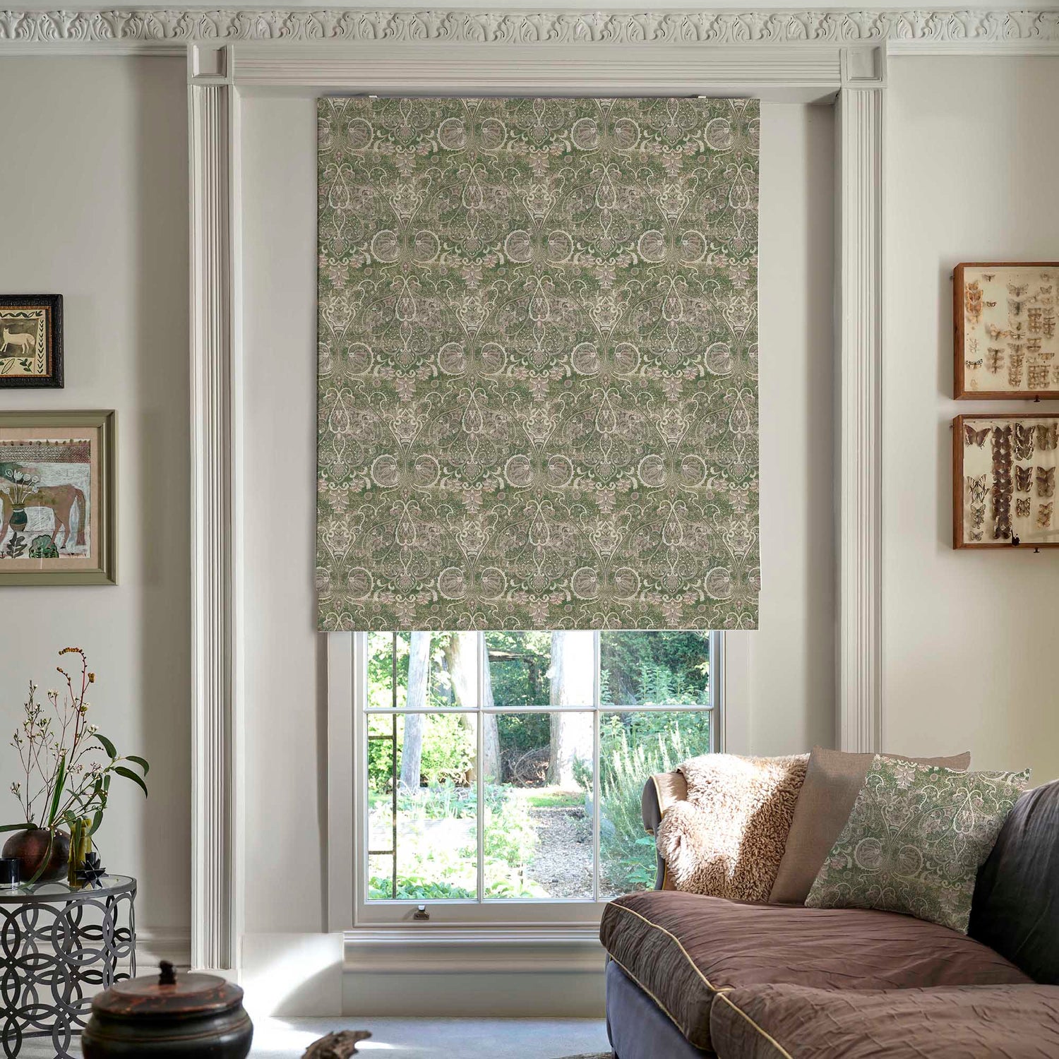 Linda Barker Home Jaipur Made To Measure Roman Blind Emerald