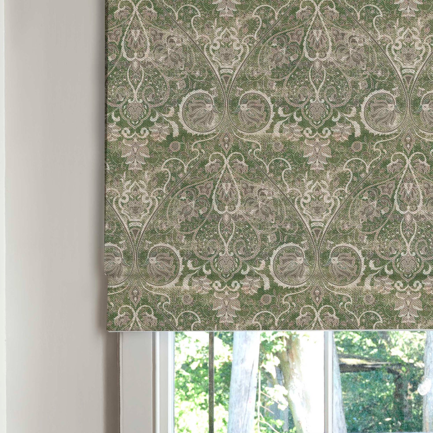 Linda Barker Home Jaipur Made To Measure Roman Blind Emerald