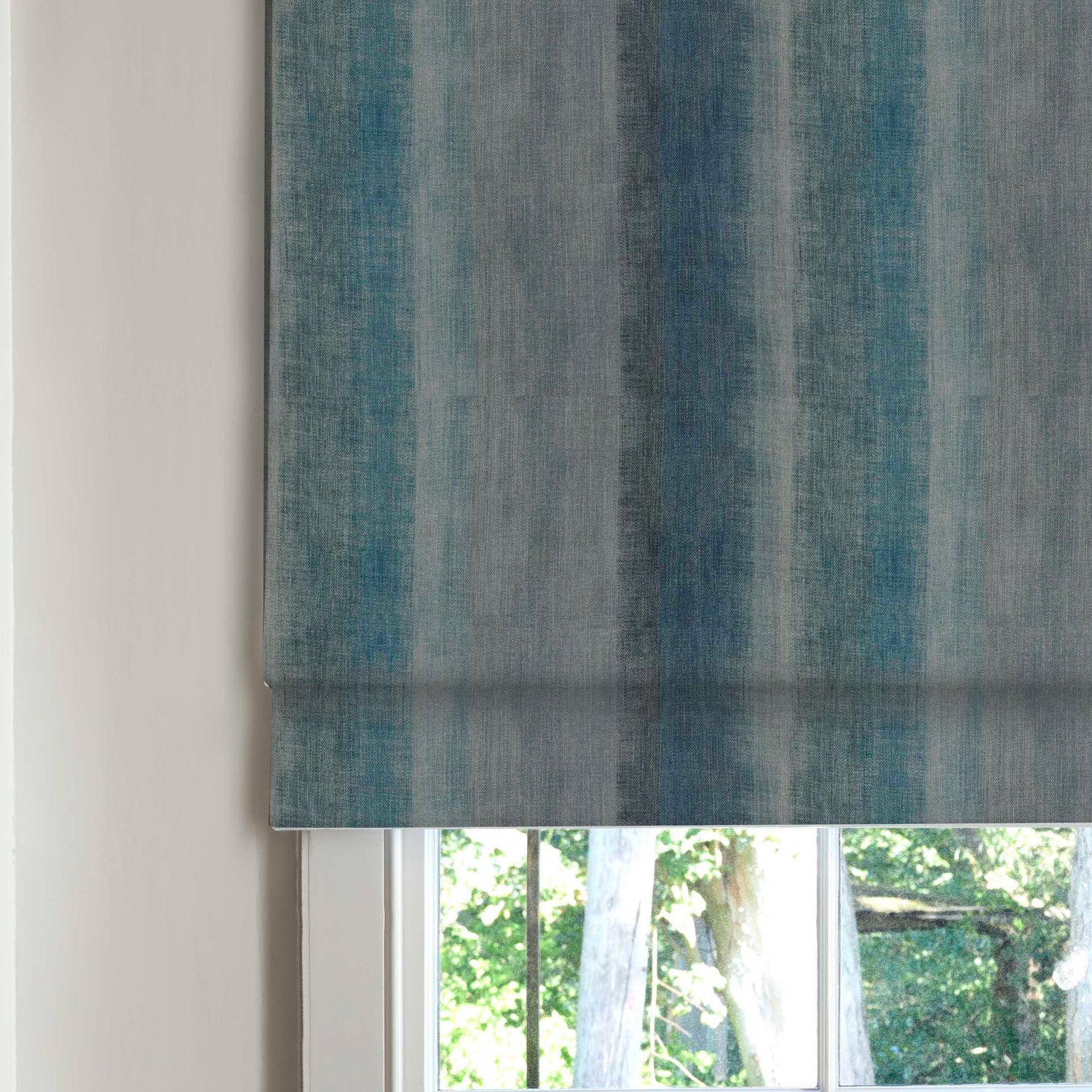 Linda Barker Home Bidar Blackout Made To Measure Roman Blind Saphire
