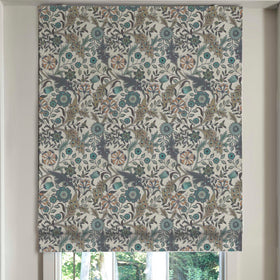 Linda Barker Home Agra Made To Measure Roman Blind Saphire