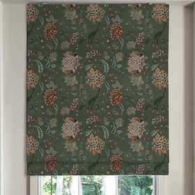 Linda Barker Home Chennai Blackout Made To Measure Roman Blind Emerald