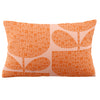 Orla Kiely Block Garden Pillowcase Housewife Orange Sorbet