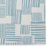 Catherine Lansfield Blocks Modern Abstract Rug Blue