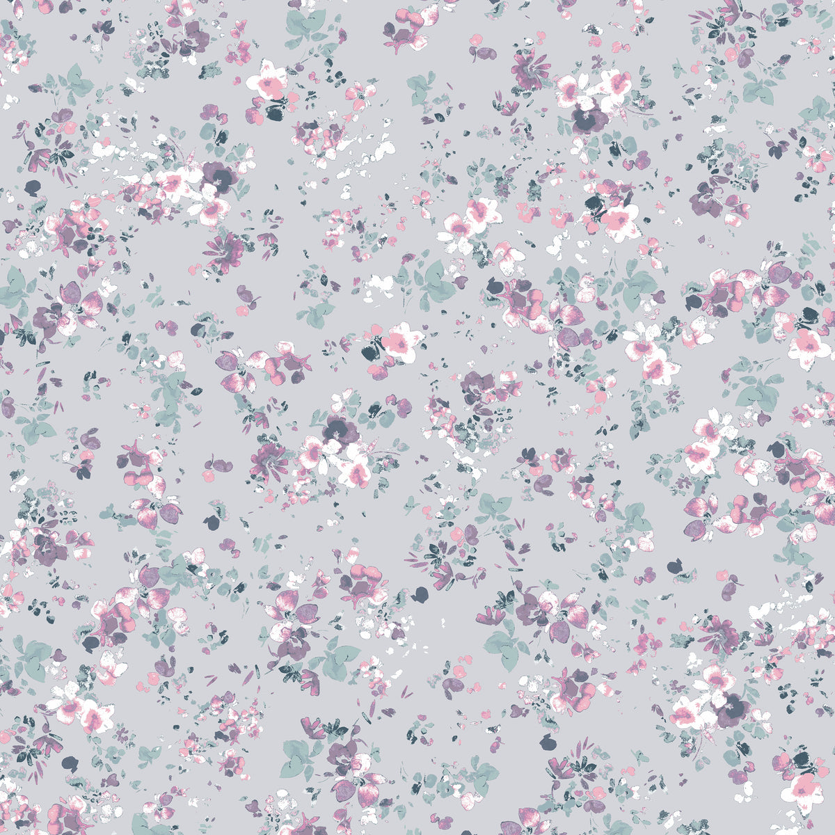 Laura Ashley Blossoms Translucent Made to Measure Roller Blind Lavender