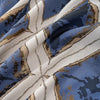 Matrix Ready Made Eyelet Blockout Curtains Blue