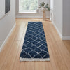 Boho 5413 Shaggy Runner 60cm x 230cm Navy