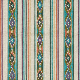 iLiv Boho Stripe Fabric Olivine