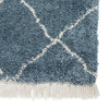 Boho 5413 Shaggy Runner 60cm x 230cm Blue