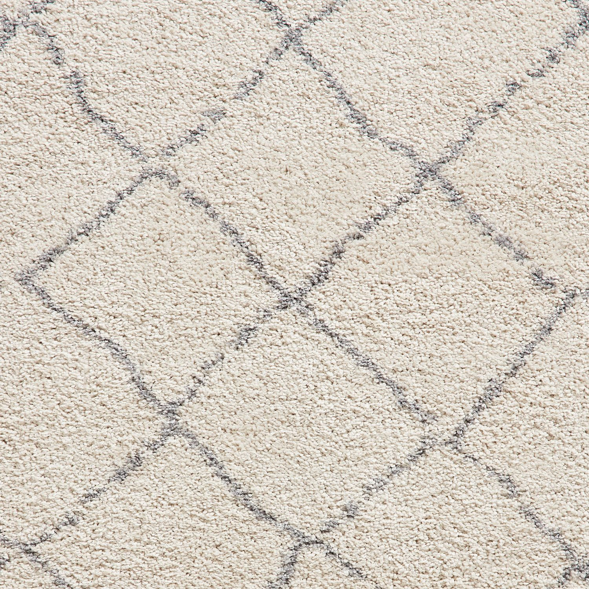 Boho 5413 Shaggy Rug Cream