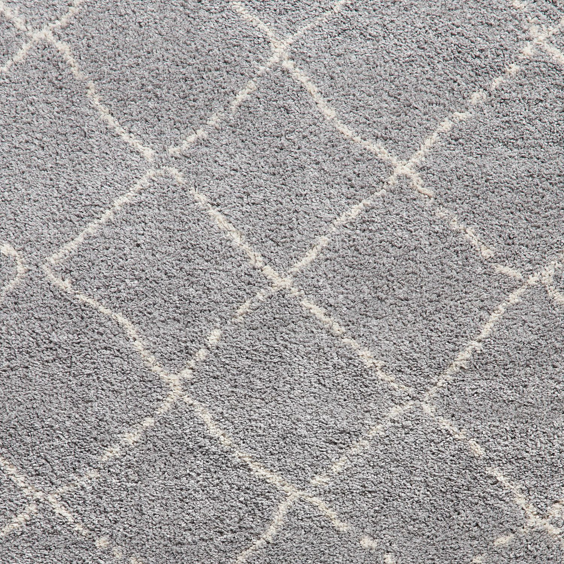 Boho 5413 Shaggy Rug Grey