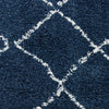 Boho 5413 Shaggy Rug Navy